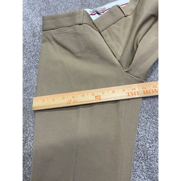 Banana Republic womens sloan pant sz 6 tan business casual - Picture 6 of 12